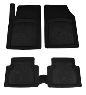 MERCEDES- BENZ GL SERİSİ X164 2007-2013 3D Ekstra Siyah Oto Paspas Seti 