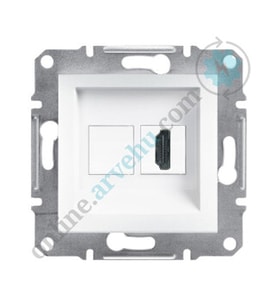 EPH8800121 Schneider Asfora Beyaz HDMI
