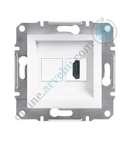 EPH8800121 Schneider Asfora Beyaz HDMI