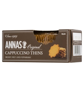 Annas Orginal Cappuccino Thins Kahveli Bisküvi-Kurabiye 150 g