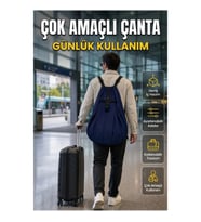 Çok Amaçlı Katlanabilir Geniş Hacimli Taşıma Çantası – Günlük, Spor ve Seyahat Kullanımı