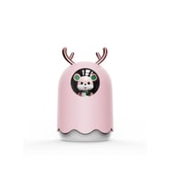 QASUL Karikatür Hava Nemlendirici Usb Mini Su Difüzör Led Lamba Buhar Makinesi H20humidifier
