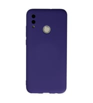 Huawei P Smart 2019 Kılıf Nano içi Kadife Silikon - Mor