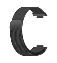 Microsonic Huawei Watch Fit 2 Milanese Loop Kordon Siyah