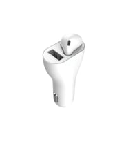 MF Product Jettpower 0180 Araç Şarjı & Mono Bluetooth Kulaklık Beyaz