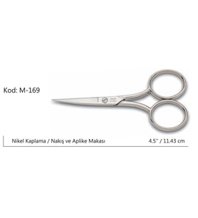 Rose Europe Az Kalın Nakış Makası Süper Kalite No:4,5 11,43 CM