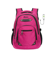 Konfores 1551-2225 Unisex Anatomik Yarasa Sırt Okul Çantası (Pembe)