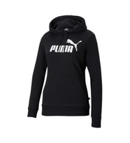 Puma ESS Logo Hoodie Kadın Sweatshirt Siyah XS-XL