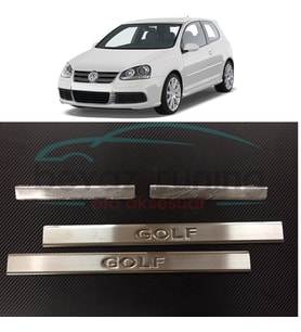 Volkswagen Golf 5 Kapı Eşiği Kromu Nikelajı