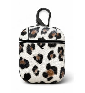 Lenigza Beyaz Leopar Airpods 1 - 2 Kılıfı