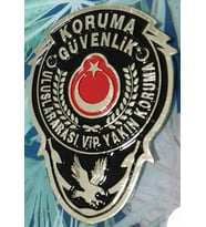 YAKIN KORUMA CÜZDAN ROZETİ (METAL)-SATIN/AL,YAKIN KORUMA KIMLIK KARTLI PERSONELE SATILIR.-SIVILE SATILMAZ