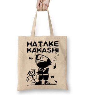 Hatake Kakashi Naruto Anime Bez Çanta Uzun Saplı