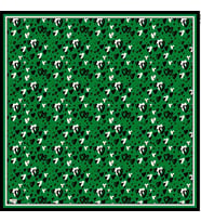 Armine Soft Yeşil Desenli Eşarp 6088 - 14