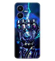 Vivo Y22S Kılıf Silikon Desen Özel Seri Thunder Play 1760