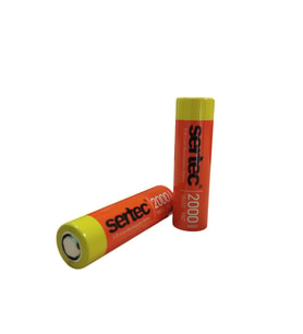 18650 3.7V 2000 Mah 15C Li-Ion Şarjlı Pil