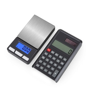 Lcd Ekran Elektronik Hesap Makineli Hassas Dijital Takı Altın Gram Ölçer Terazi (500g 0.1g)