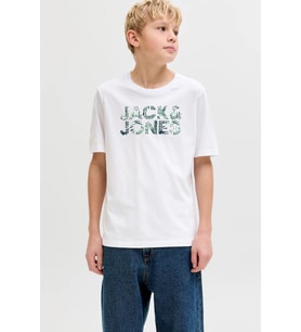 Jack & Jones Jjejeff Erkek Tişört (Beyaz)