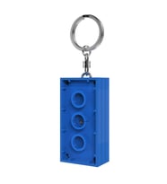 LEGO Iconic KE234HB Brick 2x4 BLUE LED Key Chain
