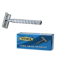 Yuma Kutulu Tıraş Makinesi Nikel YM 403+ Jilet Hediyeli