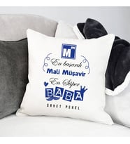 Kişiye Özel Mali Müşavir Babalara Özel Yastık