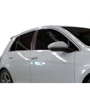 Volkswagen Golf Uyumlu 7 Cam Çerçevesi 10 Parça Krom 2013 Ve Sonrası
