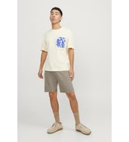 Jack & Jones Erkek Jean Şort - Tony Original (Bej)