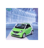 SMART FORTWO CABRİO 1:32 MAKET MODEL ARABA YEŞİL