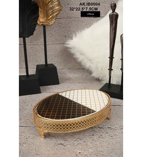 Vitale Lux Seramik Sunum Tepsisi 22x32 cm AK.IB0004