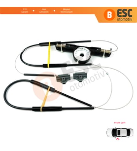 Ford Mondeo MK3 2000-2007 4/5 Kapı 1S71F23201AB İçin Elektrikli Ön Sol Kapı Cam Kriko Tamir Seti