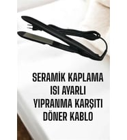 Saç Düzleştirici Yıpranma Karşıtı Keratin Bakımı Seramik Kaplama