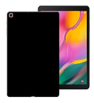 Samsung Galaxy Tab A T510 Rubber Yıkanabilir Silikon Kılıf (Siyah)