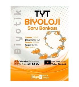Tyt Biyoloji Biyotik Soru Bankası Biyotik Yayınları