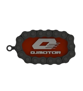 🚀 QJ Motor Zincir Detaylı Motosiklet Anahtarlığı