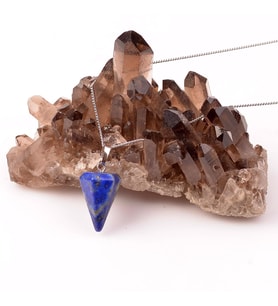 Lapis Lazuli Taşı Koni Kolye