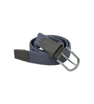3.5 cm. Elastik Esnek Unisex Örgü Kemer Füme