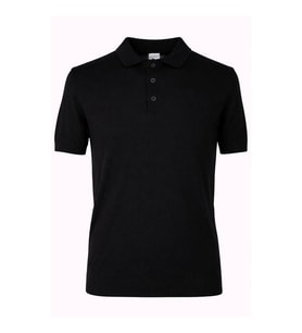 Trender 18229 Yarım Patlı Siyah Erkek T-Shirt 26YGT3000008