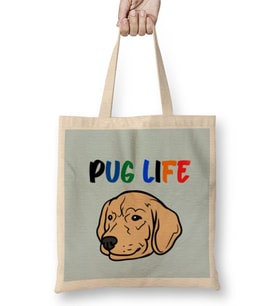 Funny Dog Lover Gifts For Women Men Kids Bez Çanta Uzun Saplı