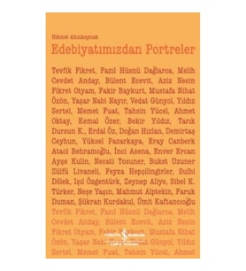 Edebiyatımızdan Portreler