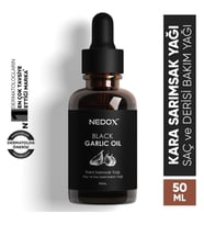 NEDOX Aşırı Yıpranmış Ve Dökülen Saçlara Özel Kara Sarımsak Yağı 50 Ml