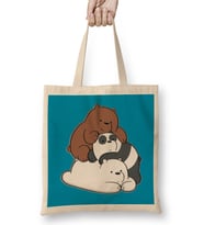 We Bare Bears 021 Bez Çanta Uzun Saplı