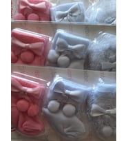 Damla Bebe Üçlü Çorap Kız ÇokuklarI (Karışık)