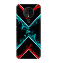 Tecno Spark 6 Kılıf Silikon Desen Smoke 1728