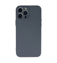 Apple İphone 13 Pro Kılıf Nano İçi Kadife Silikon - Gri