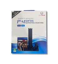 Ps4 Multi Fonksiyonel Stand Fanlı Oyun Stand Şarj Standı (PS4 FAT / SLİM / PRO UYUMLU) (Siyah)