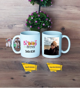 Biyoloji Öğretmeni Kupa Bardak Beyaz Fotoğraflı Öğretmenler Günü Hediyesi
