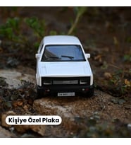 Murat 131 Metal Model Araba - Işıklı ve Sesli - Kişiye Özel Plakalı