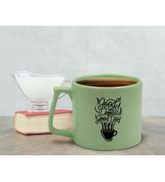 BK Gift Pastel Yeşil Middle Kupa Bardak, Arkadaşa Hediye, Ev Hediyesi, Doğum Günü Hediyesi, Ofis Hediyesi-2