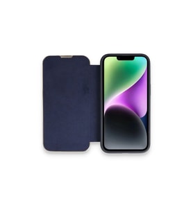 Apple İphone 14 Pro Kılıf Dolpin Kapaklı - Lacivert
