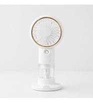 Taşınabilir Mini Fan Nemlendirici Spreyli USB Şarjlı Sessiz Masaüstü Fan