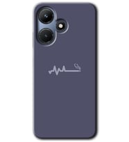 İnfinix Hot 30i Kılıf HD Desen Baskılı Kılıf - Sigara Zararlıdır